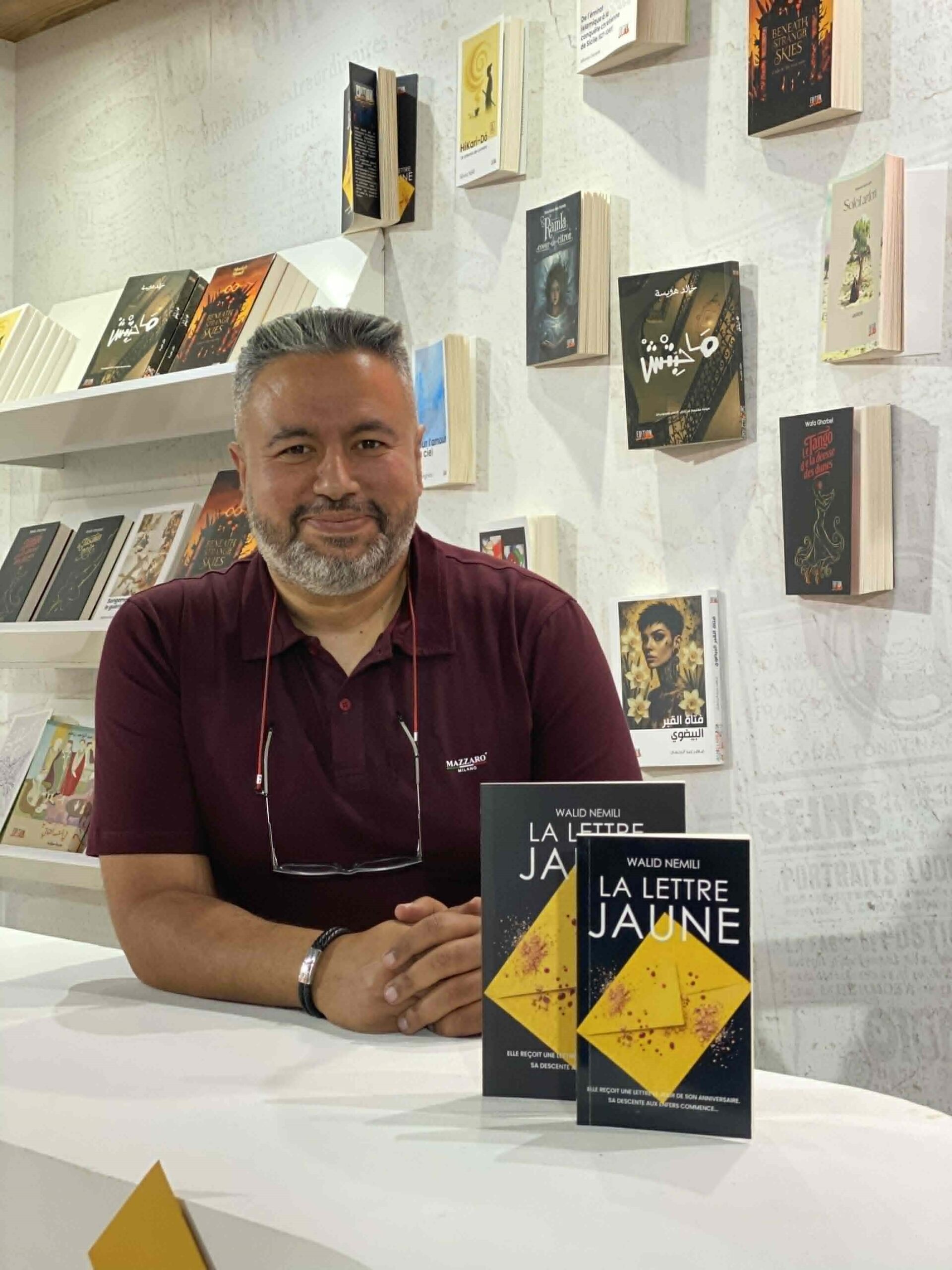 Photo Walid Nemili Lettre Jaune